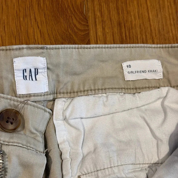 Gap Girlfriend Khaki brown Size 12 - Picture 2 of 3